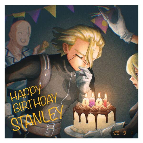 スタンリー 誕生日イラスト 2025